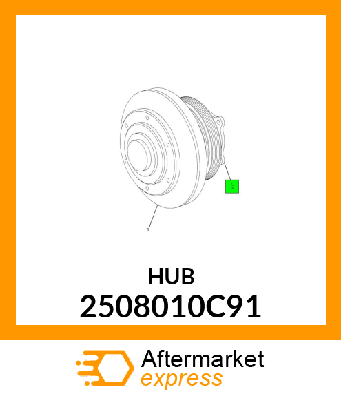 HUB 2508010C91