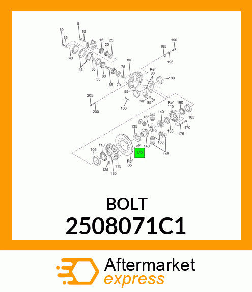 BOLT 2508071C1
