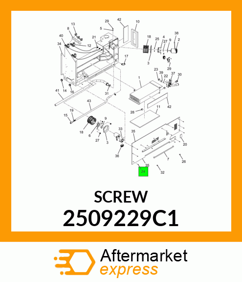 SCREW 2509229C1