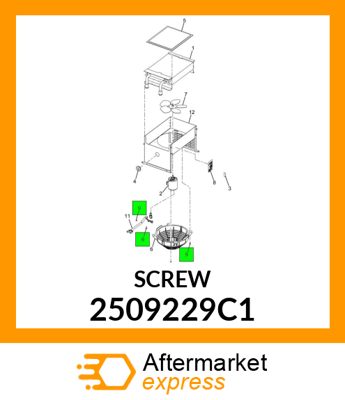 SCREW 2509229C1