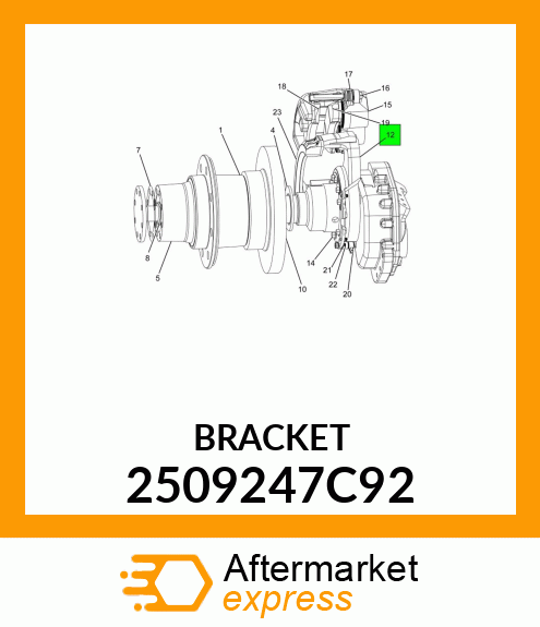 BRACKET 2509247C92