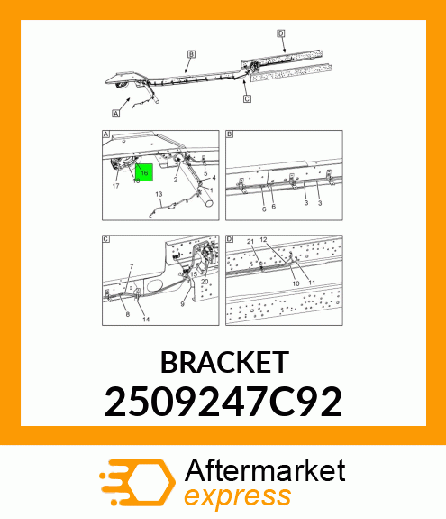 BRACKET 2509247C92