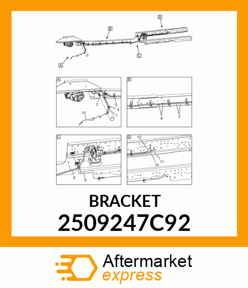 BRACKET 2509247C92