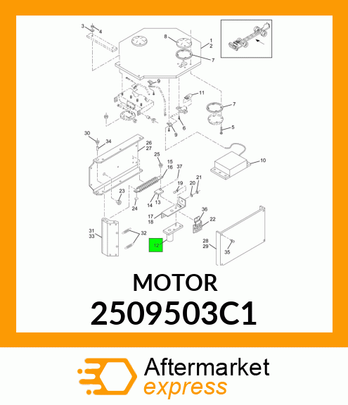 MOTOR 2509503C1