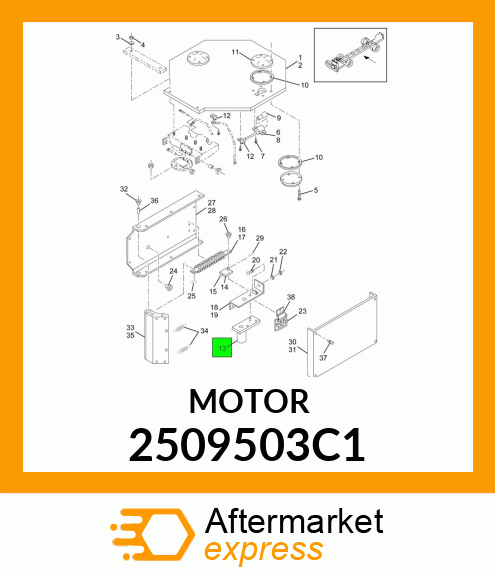 MOTOR 2509503C1