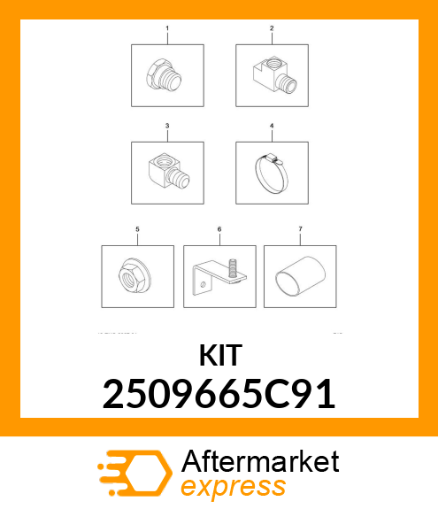 KIT8PC 2509665C91