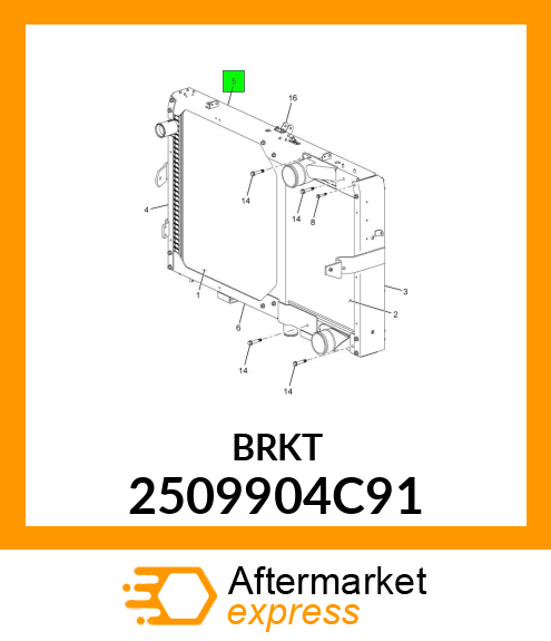 BRKT 2509904C91