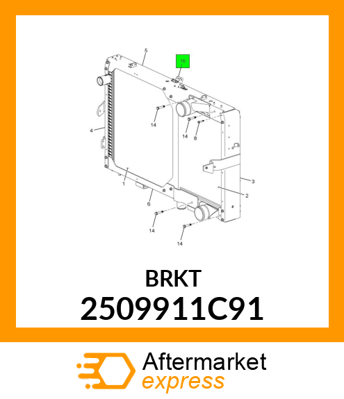 BRKT 2509911C91
