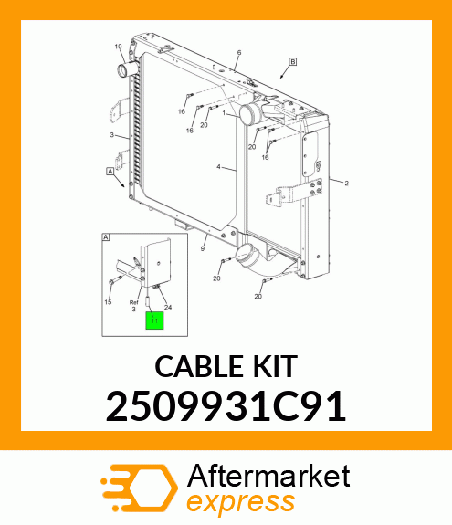 CABLE_KIT 2509931C91