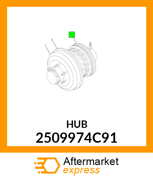 HUB 2509974C91