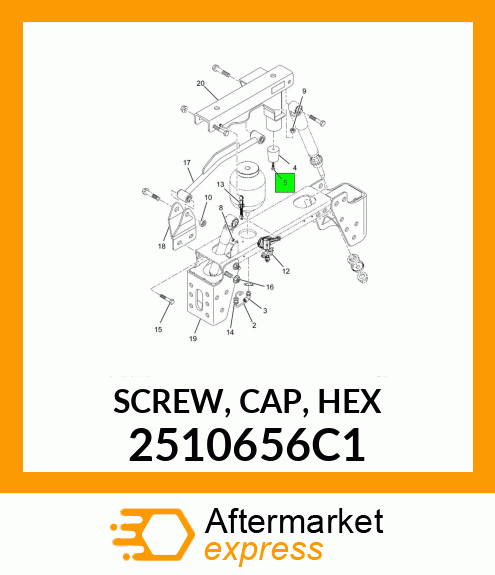 SCREW,_CAP,_HEX 2510656C1