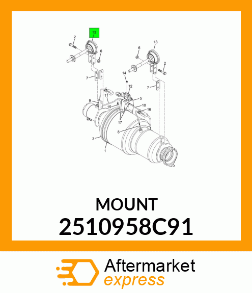 MOUNT 2510958C91