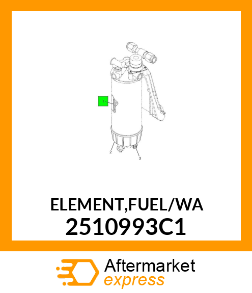 ELEMENT,FUEL/WA 2510993C1