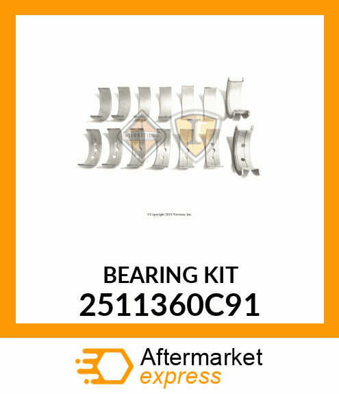 BEARINGKIT 2511360C91