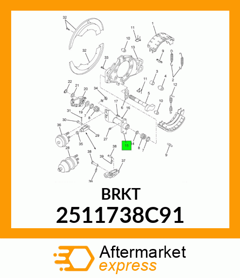 BRKT 2511738C91