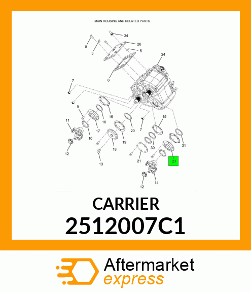 CARRIER 2512007C1