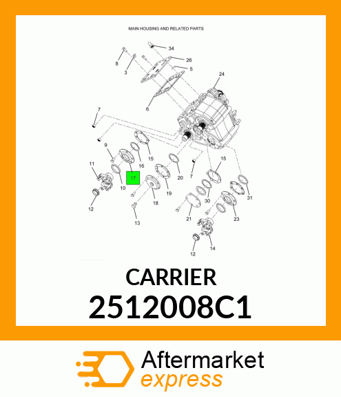 CARRIER 2512008C1