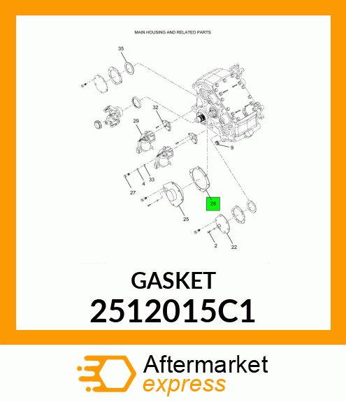 GASKET 2512015C1