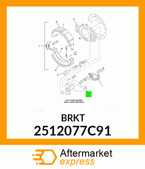 BRKT 2512077C91