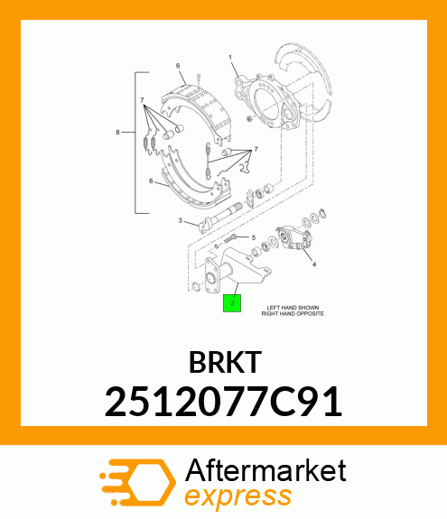 BRKT 2512077C91