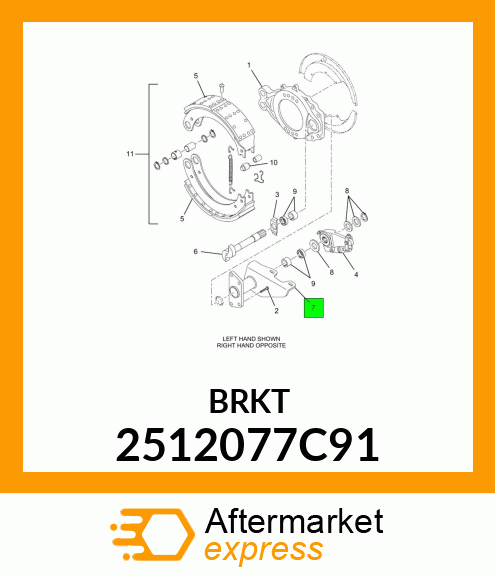 BRKT 2512077C91