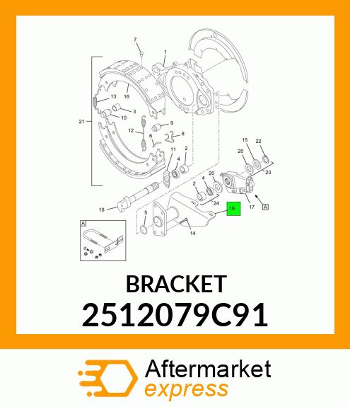 BRACKET 2512079C91