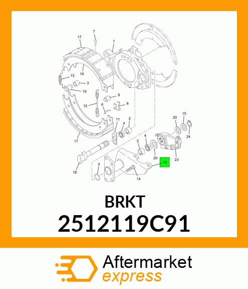 BRKT 2512119C91