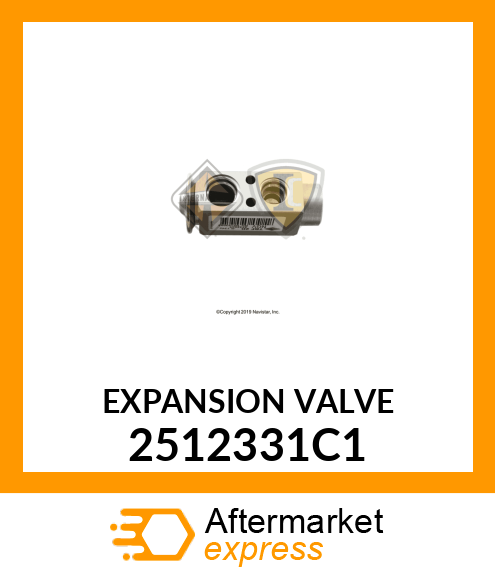 VALVE,EXPANSION 2512331C1