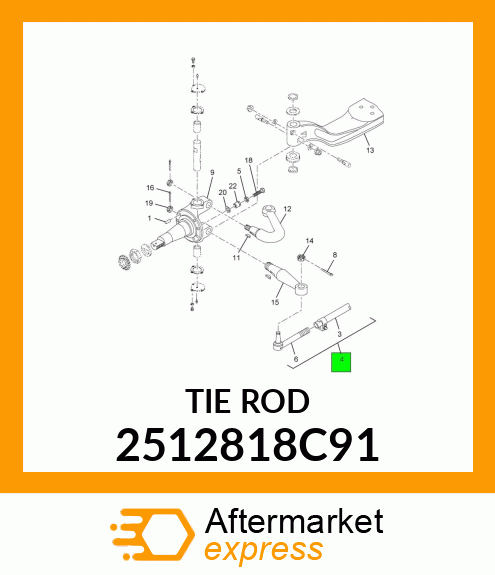 TIE_ROD 2512818C91