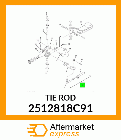 TIE_ROD 2512818C91