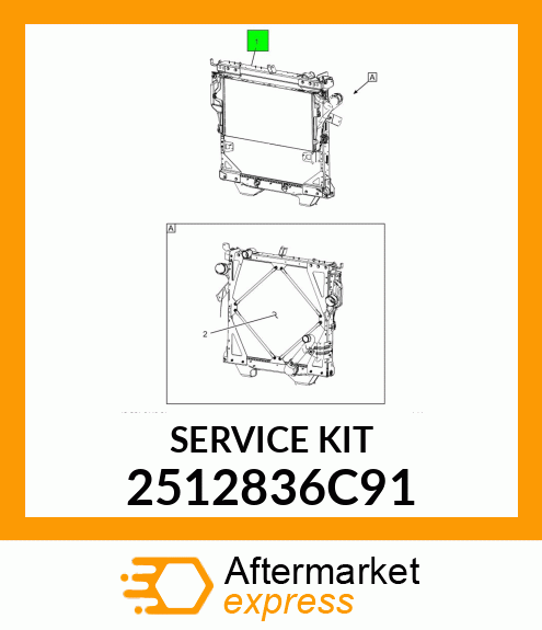 SERVICE KIT 2512836C91