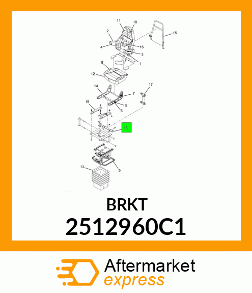 BRKT 2512960C1