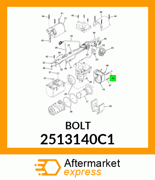 BOLT 2513140C1