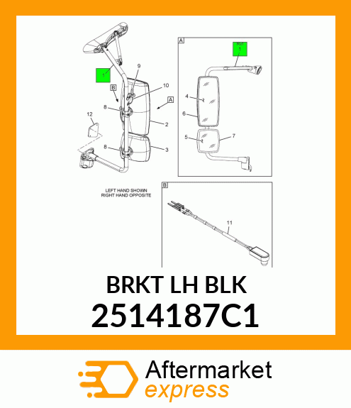 BRKT_LH_BLK 2514187C1