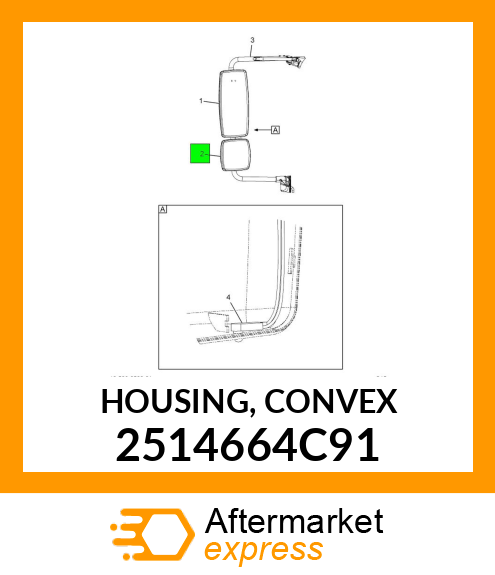 HOUSING,_CONVEX 2514664C91