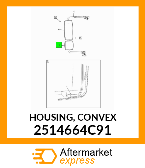 HOUSING,_CONVEX 2514664C91