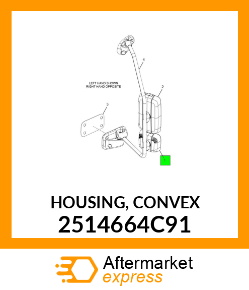 HOUSING,_CONVEX 2514664C91