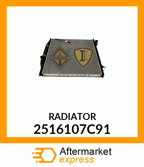 RADIATOR 2516107C91