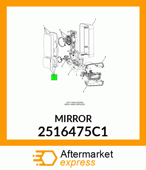 MIRROR 2516475C1
