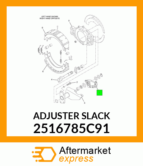 ADJUSTER SLACK 2516785C91