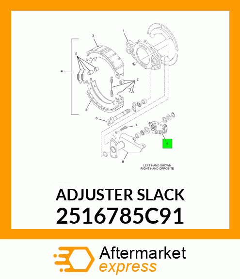 ADJUSTER SLACK 2516785C91