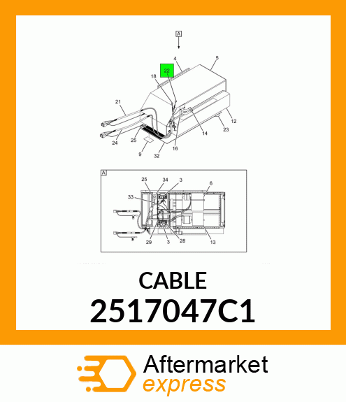 CABLE 2517047C1