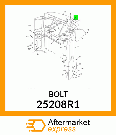 BOLT 25208R1