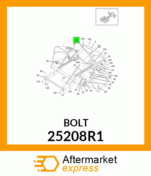 BOLT 25208R1