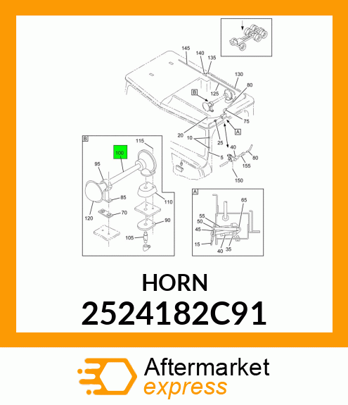 HORN 2524182C91