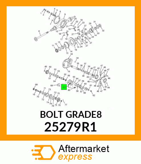 BOLTGRADE8 25279R1