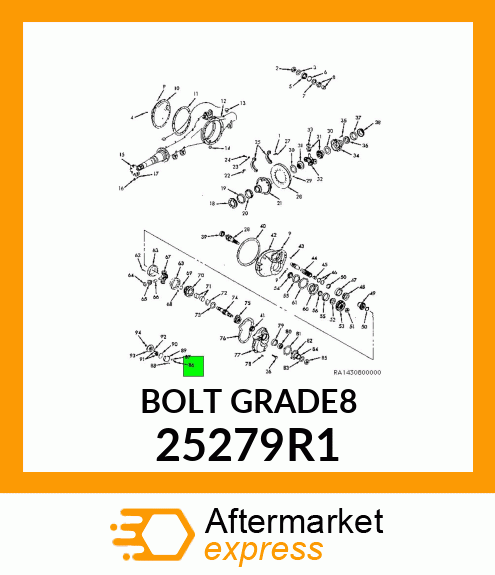 BOLTGRADE8 25279R1