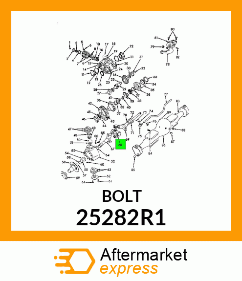 BOLT 25282R1