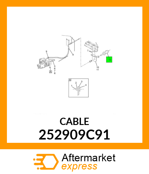 CABLE 252909C91