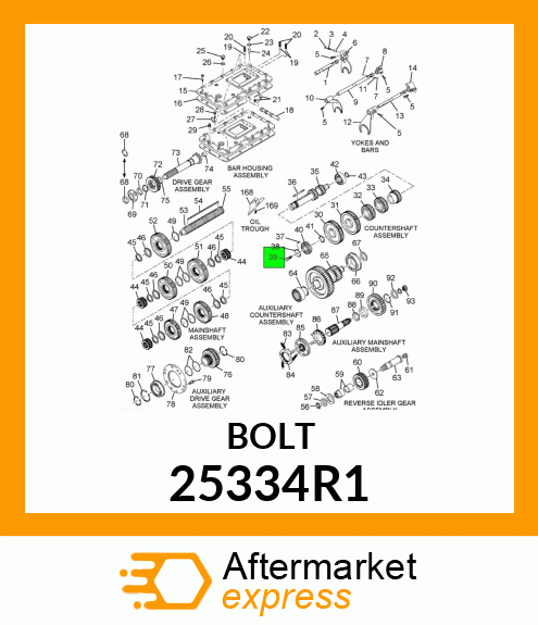 BOLT 25334R1